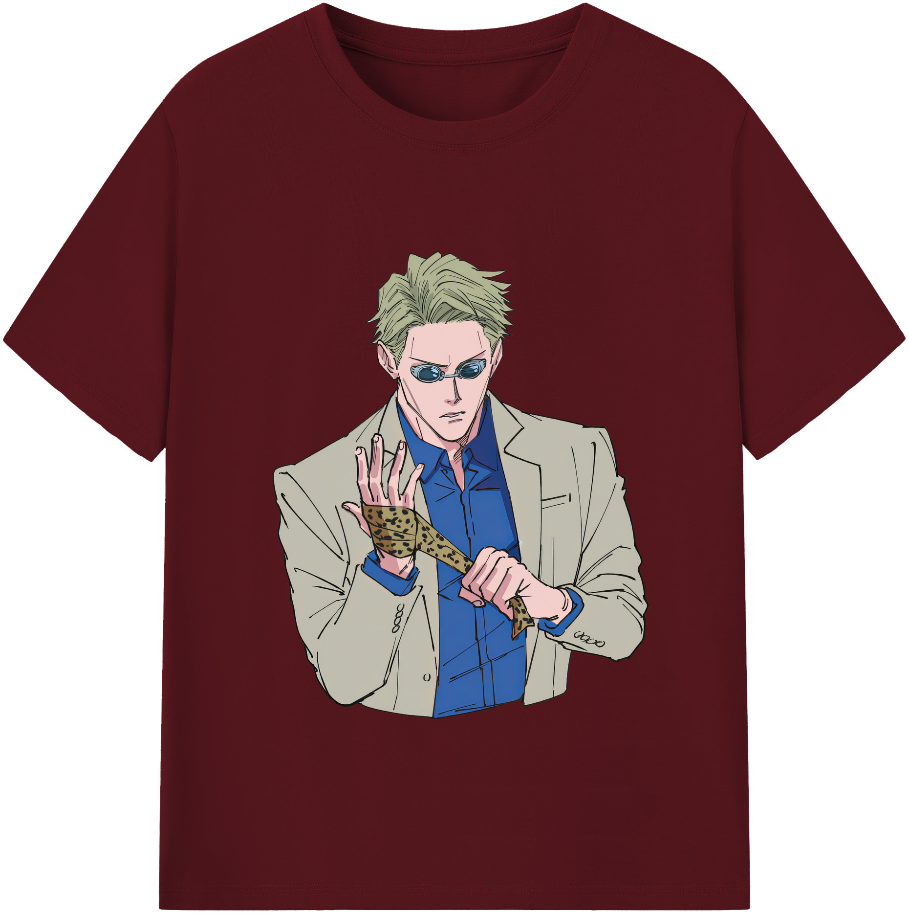 （画像用） 呪術廻戦 Jujutsu Kaisen 綿100％半袖Tシャツ（フロントプリント）